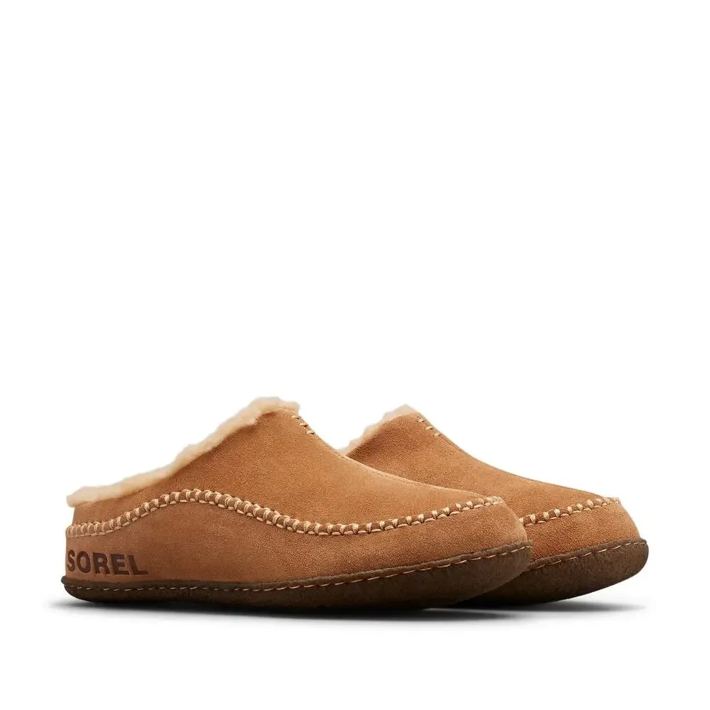 NWT SOREL Men's Falcon Ridge ll Slipper - Camel Brown, Curry - 8 US